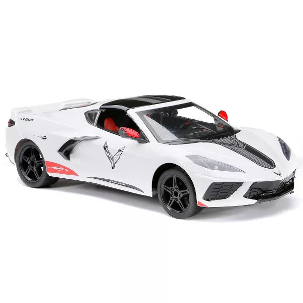 RC 1:8 Scale FF USB Showcase Sportscar - Corvette Stingray - White