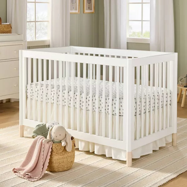 Fitted Crib Skirt Cream
