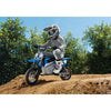 Dirt Rocket Electric Powered Ride-On Bike - Blue