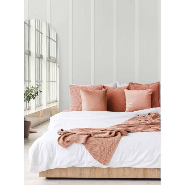 Arctic Gray Faux Board and Batten Peel and Stick Wallpaper