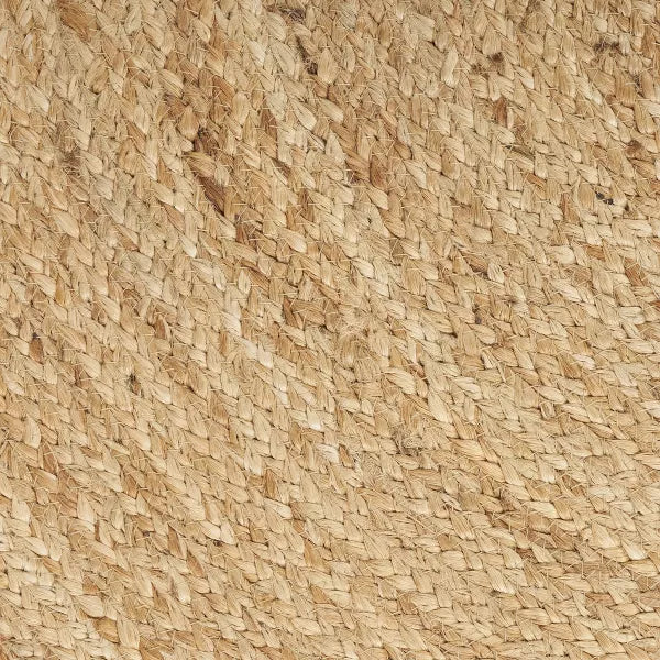 Farmhouse Handwoven Natural Jute Area Rug 5' Round