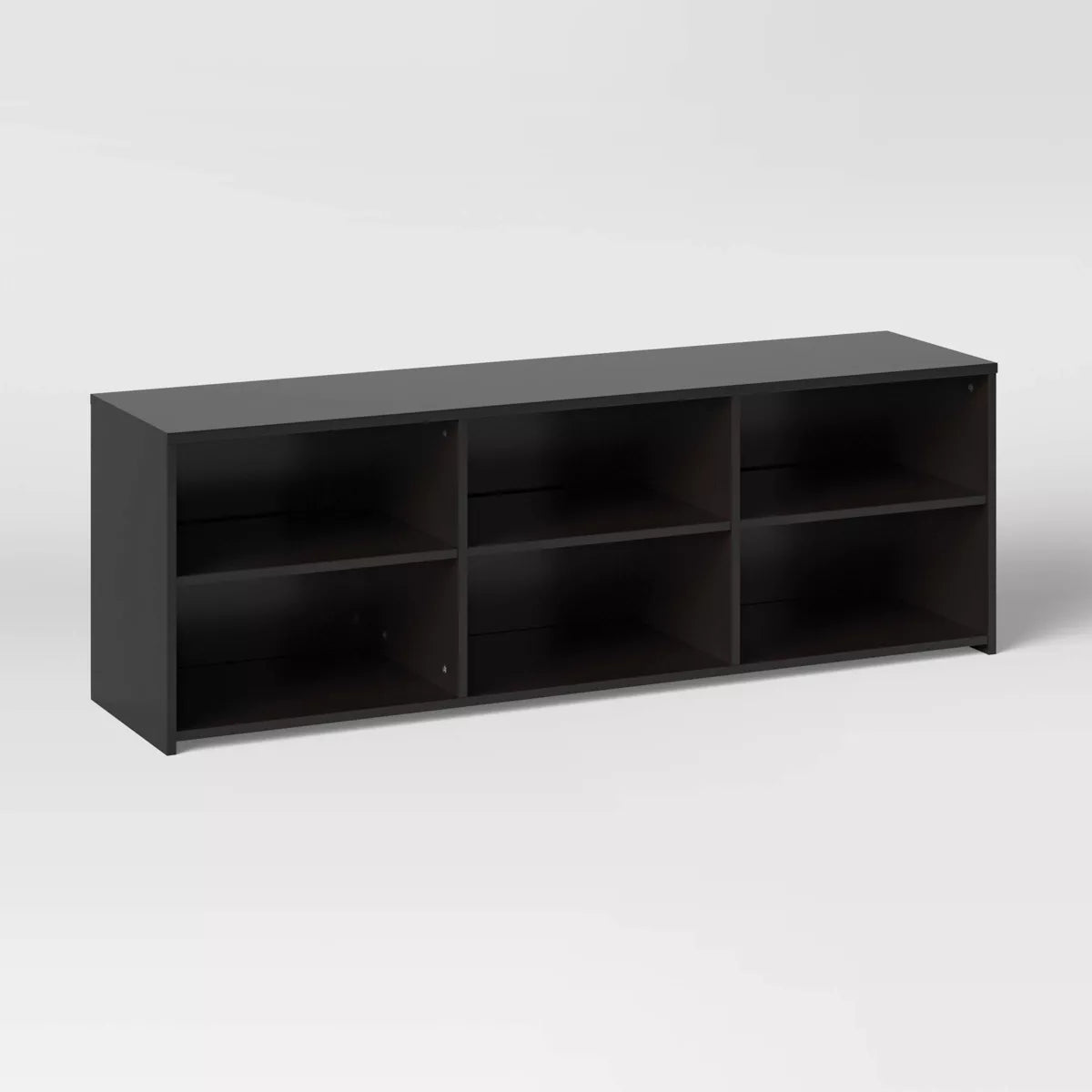 Dorm Storage TV Stand - Black SHOWROOM ITEM
