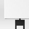 Weston Window Pane Floor Lamp Black