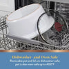 Cook & Carry Programmable Slow Cooker Ceramic Lambrusco Red: 3 Settings, Dishwasher-Safe Parts