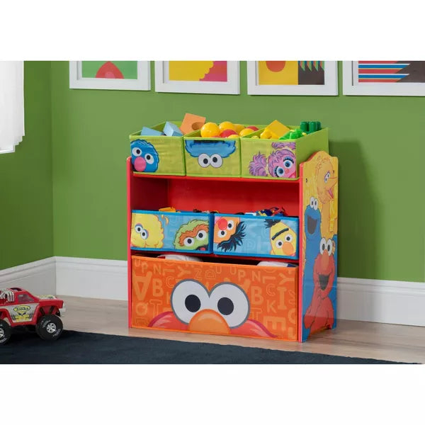 6 Bin Kids' Toy Organizer