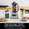HIGH-SPEED Blender DUO - Smoothie & Ice Crusher, Silver