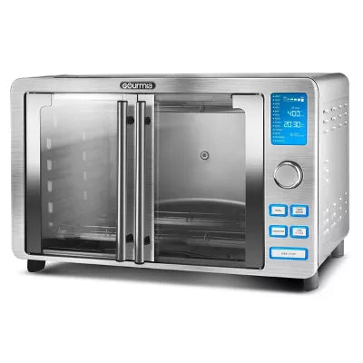 9-Slice Digital Air Fryer Oven with 14 One-Touch Cooking Functions and Auto French Doors: Convection Toaster Oven