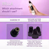 BELLA 3-in-1 Diamond Tip Microdermabrasion System, with Nano Mist & Pore Extraction