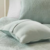 3pc Genoa Scalloped Edge Reversible Coverlet Set - Full/Queen