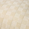 Checkerboard Textured Euro Pillow Beige - Farmhouse Throw Pillow, Cotton, Indoor Use