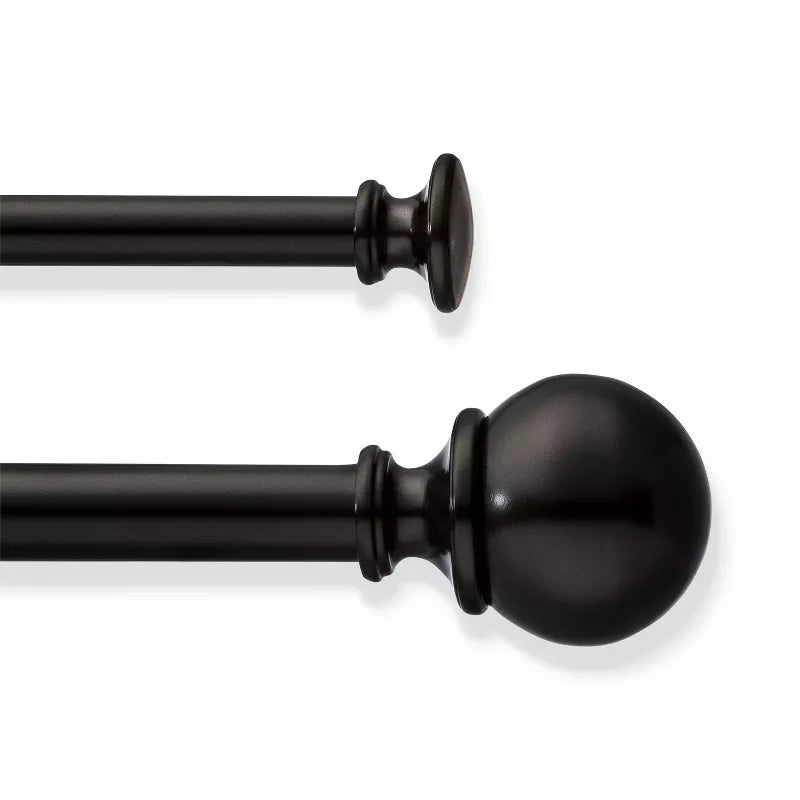 Ball Double Curtain Rod