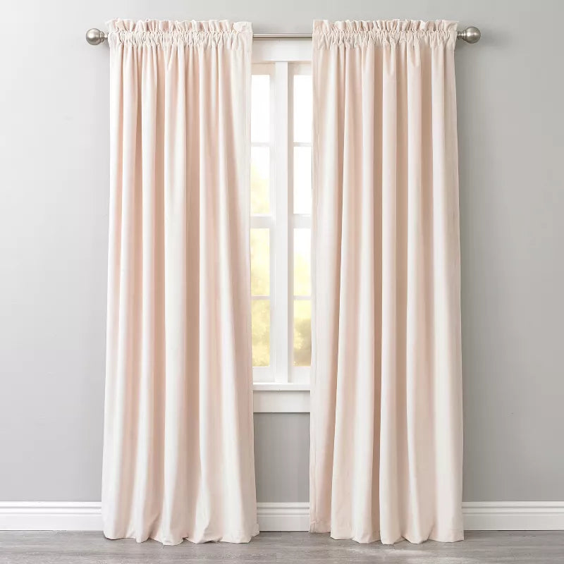 Studio Velvet Rod-Pocket Panel