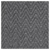 Gateway Utility Doormat Charcoal -  Indoor Outdoor Low Pile Geometric Floor Mat, Rubber Backing 3'X5'