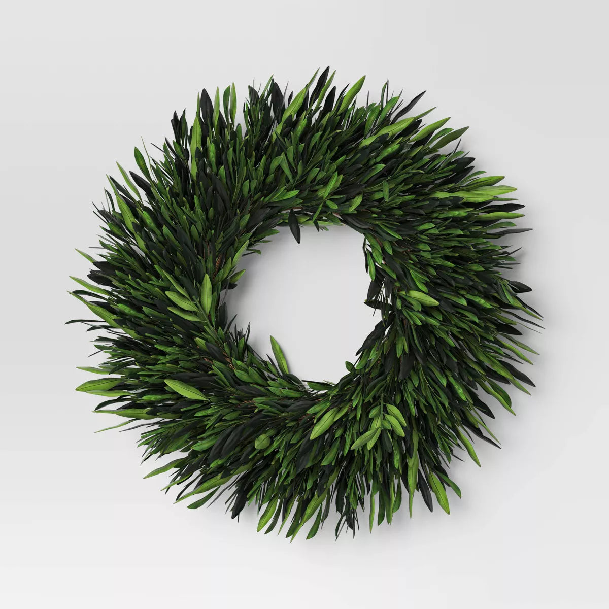 Preserved Olive Leaf Wreath - Threshold™- SHOWROOM ITEM – Salvage