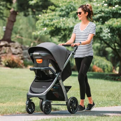 Bravo 3-in-1 Quick Fold Travel System