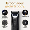 The Lawn Mower Ultra Essentials Kit, SkinSafe Electric Groin and Body Hair Trimmer