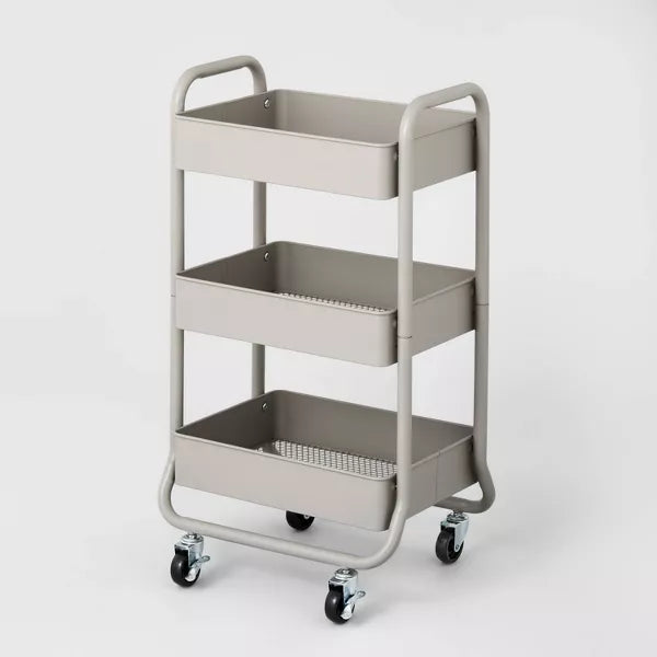3 Tier Metal Utility Cart