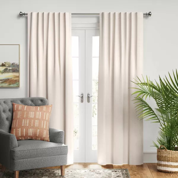 Blackout Velvet Window Curtain Panel