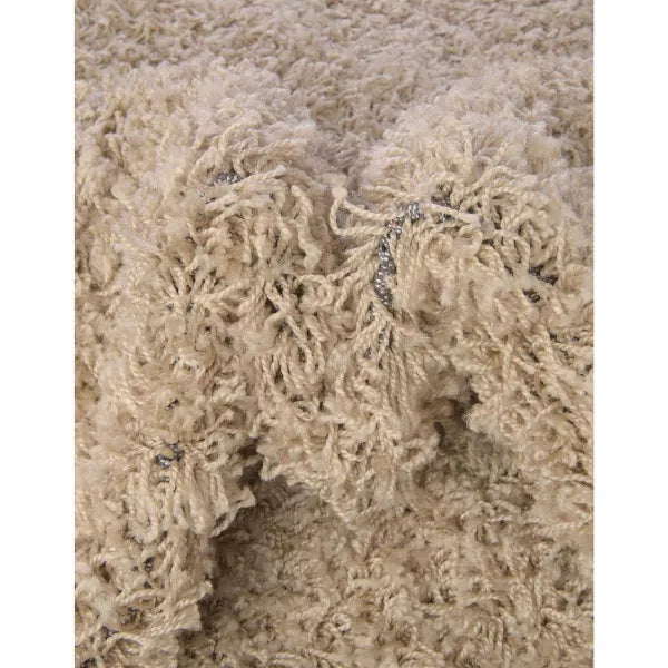 Solid Shag Solid Indoor Woven Area Rug