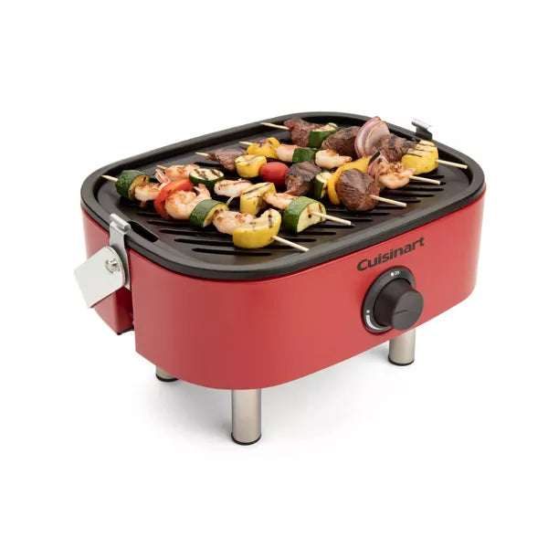 1-Burner Venture Portable Gas Grill Red