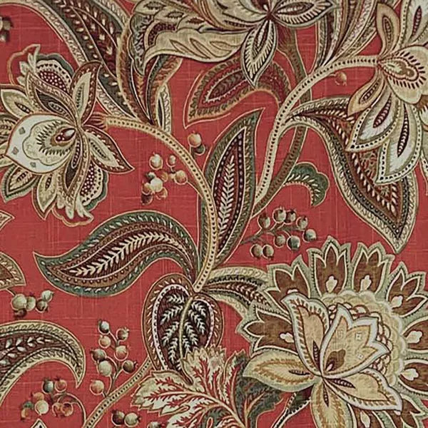 Valdosta Cotton Floral Swag Window Valance