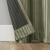 Blackout Cascade Pleated Velvet Grommet Curtain Panel - Set of 2