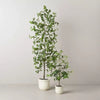 Faux Gypsophila Leaf Plant - Indoor Artificial Greenery, Farmhouse Style Decor, Polyester & Wire