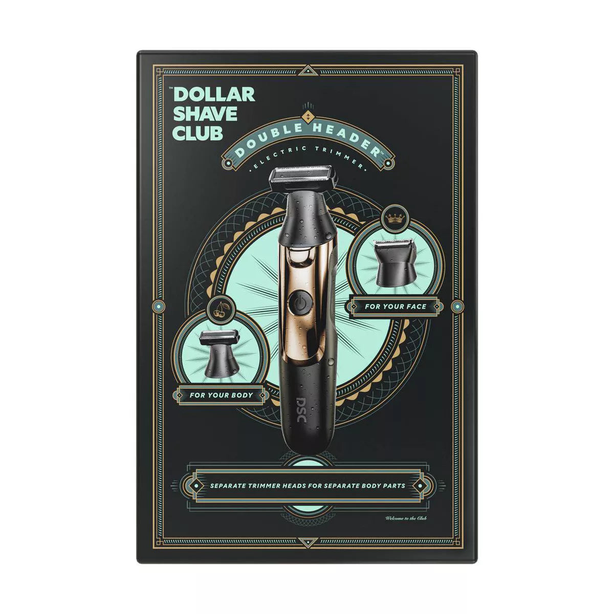 Double Header Electric Trimmer