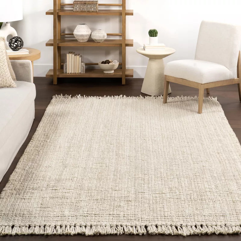 Daniela Farmhouse Chunky Jute Indoor Area Rug Runner 2' 6" x 6'
