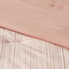 8pc Luxe Velvet Comforter Set Salmon Pink King