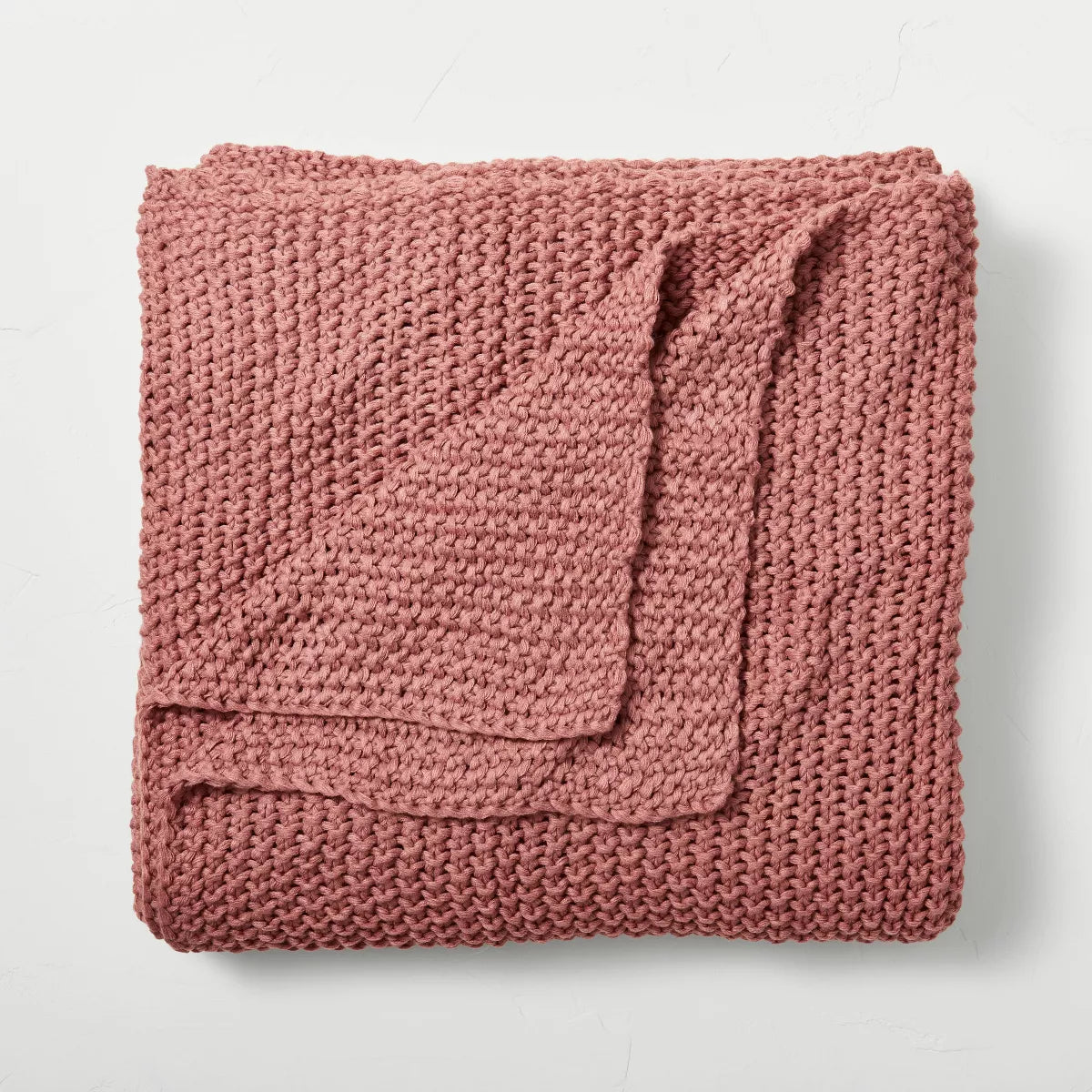 Chunky Knit Bed Blanket King