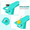 Patio Adirondack Chair Weather Resistant W/Cup Holder Turquoise