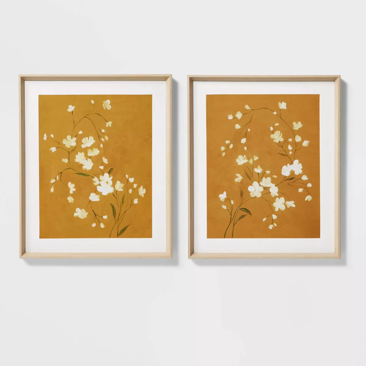 (Set of 2) Floral Spring Framed Wall Art