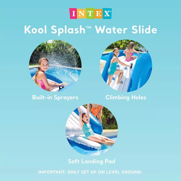 Kool Splash Inflatable Play Center Swimming Pool Water Slide