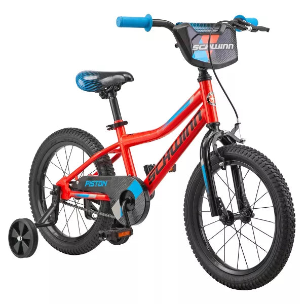 Piston Kids' Bike - Black/Blue/Red