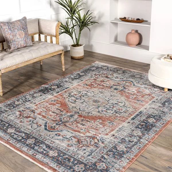 Zara Vintage Medallion Area Rug