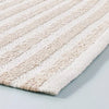 Break Stripe Handmade Area Rug Taupe/Cream