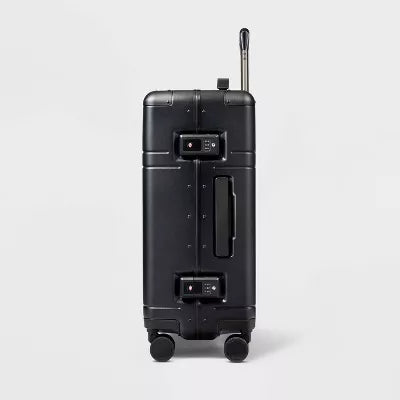 Signature Hardside Trunk Carry On Spinner Suitcase