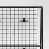 A-Frame Patio Decorative Screen Black