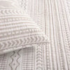 3pc Hygge Geo Reversible Cotton Quilt & Sham Set - King