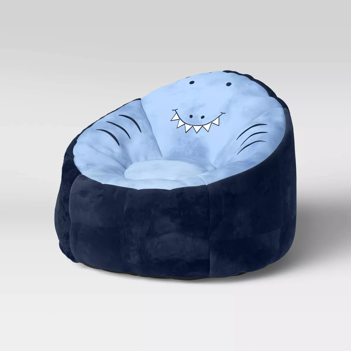 Shark Kids' Bean Bag Chair SHOWROOM ITEM