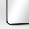Rectangular Decorative Wall Mirror with Rounded Corners