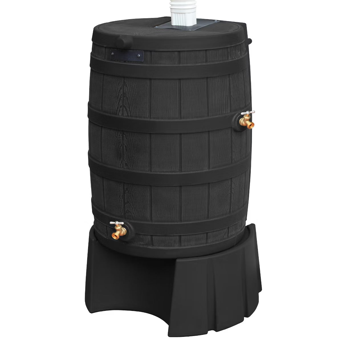 Rain Wizard Barrel Stand, Adds Optimal Room into Buckets or Pails, Black