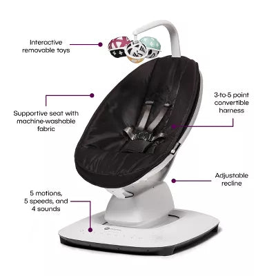 mamaRoo Multi-Motion Baby Swing Smart Connectivity