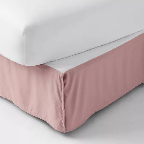 8pc Stripe Boho Comforter Set Mauve - Queen