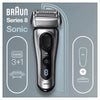 Men's Electric Foil Shaver with Precision Beard Trimmer & Charging Stand