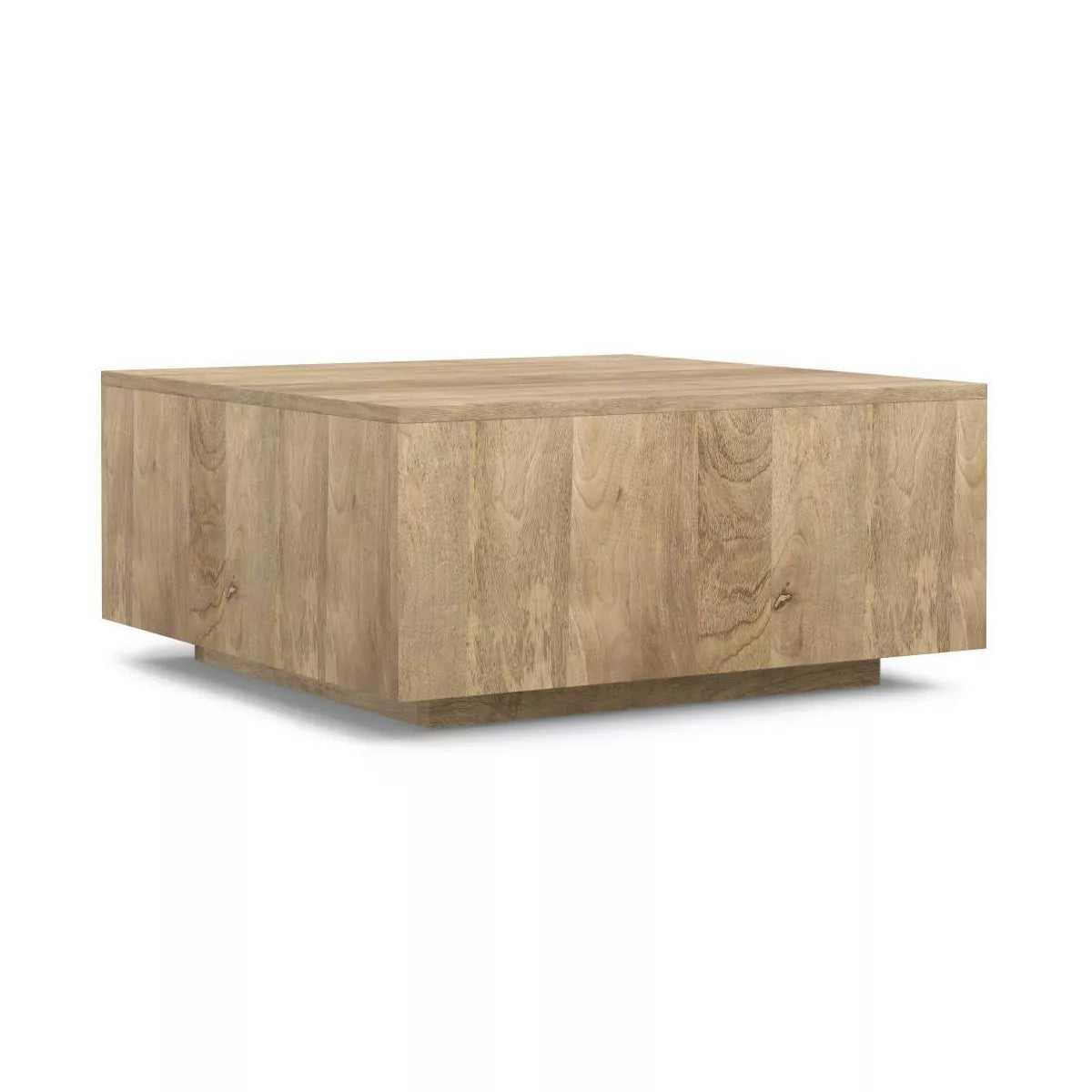 WyndenHall Clinton Square Coffee Table Natural Showroom Item