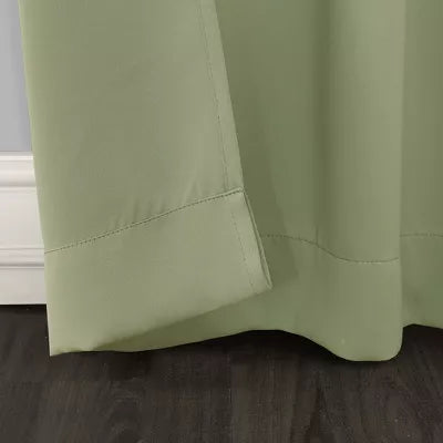 Blackout Kenneth Extra-Wide Grommet Sliding Patio Door Curtain Panel