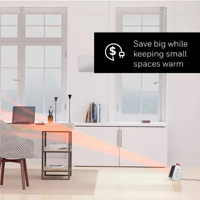 UberHeat 5 Ceramic Heater White: Portable Electric Indoor Heater, Adjustable Thermostat, ETL Listed