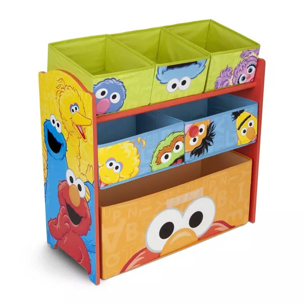 6 Bin Kids' Toy Organizer
